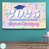 2025年度卒業紙吹雪おもしろい卒業上限 横断幕