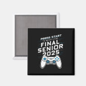2025年度卒業 2025年卒 ゲーマー ビデオゲーム マグネット (正面/裏面)