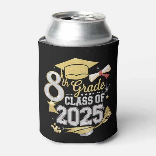 2025年度卒業 8年生 缶クーラー (缶正面)