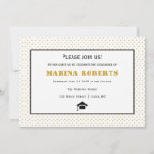 2025年度大学院金ゴールドタイポグラフィ写真 招待状 (裏面)