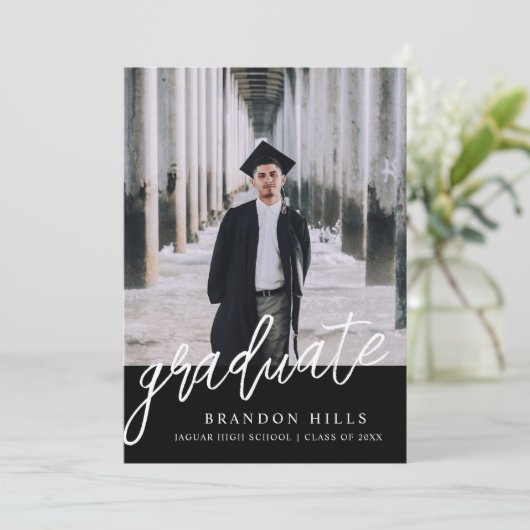 2025年度現代的な卒業発表, 卒業式 招待状 (スタンド正面)