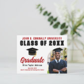 2025年度赤科カスタム卒業 ポストカード (スタンド正面)