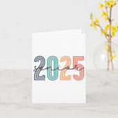 2025年度 シニア クラスオブ2025 レトロCk 学校へ 卒業 カード (黄色い花)