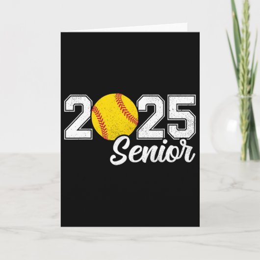 2025年度 ソフトボール シニア 復刻 シニア 2025 ソフトボール カード (正面)