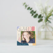 2025年度 ミニ写真 卒業おめでとう 招待状 (スタンド正面)