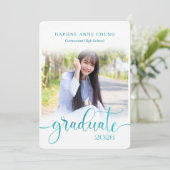 2025年度 偽ブルー リーフ 現代フォト 招待状 (スタンド正面)