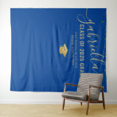 2025年度 卒業写真撮影用 ブルーバックドロップ 自撮り タペストリー (インサイチュ(横))