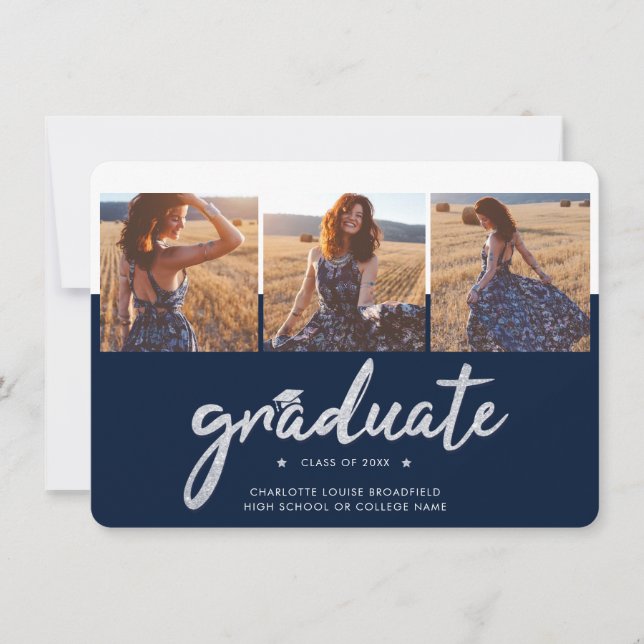 2025年度 卒業写真 ネイビーブルー 発表 (正面)