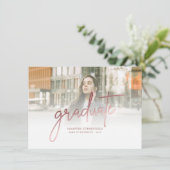 2025年度 卒業写真 卒業おめでとうのご案内 招待状 (スタンド正面)