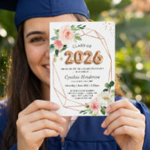 2025年度　卒業式　ローズゴールド　バルーン　フォント　クラス