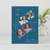 2025年度 多枚写真 卒業おめでとうございます 招待状 (スタンド正面)