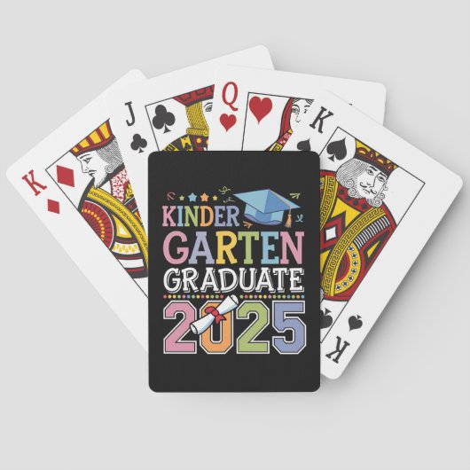 2025年度 幼稚園卒園式 学校 トランプ (裏面)