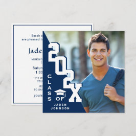 2025年度 現代の卒業生 写真 卒業パーティー 招待状