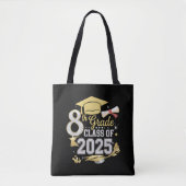 2025年度 第8学年卒業生 卒業 トートバッグ (正面)