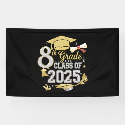 2025年度 第8学年卒業生 卒業 横断幕 (横)