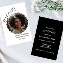 2025年度 黒の卒業パーティー 黒の招待状