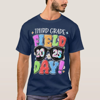 2025年度 3年生の運動会 楽しい一日 学校の運動会 Tシャツ