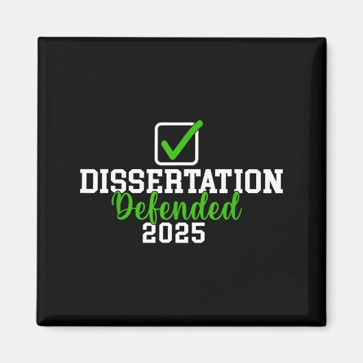 2025年度 PhD EDD ドクター学位論文発表 マグネット (正面)