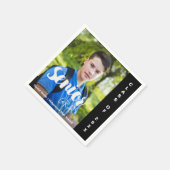 2025年後期卒業写真卒業パーティー スタンダードカクテルナプキン (角)