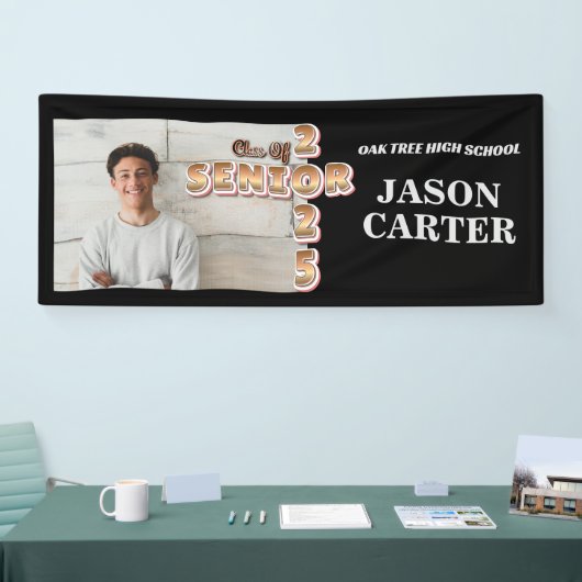 2025年後期卒業写真 横断幕 (トレードショー)