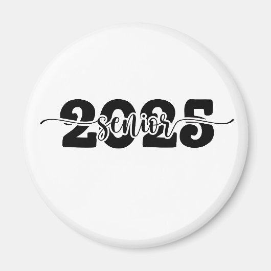 2025年後期卒業生2025年学校 マグネット (正面)