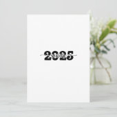 2025年後期卒業生2025年学校 招待状 (スタンド正面)