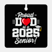 2025年後期卒業誇りを持ったパパ メタルオーナメント (裏面)