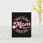 2025年忘れ家族の生き延び2025年の卒業したママCl カード (黄色い花)