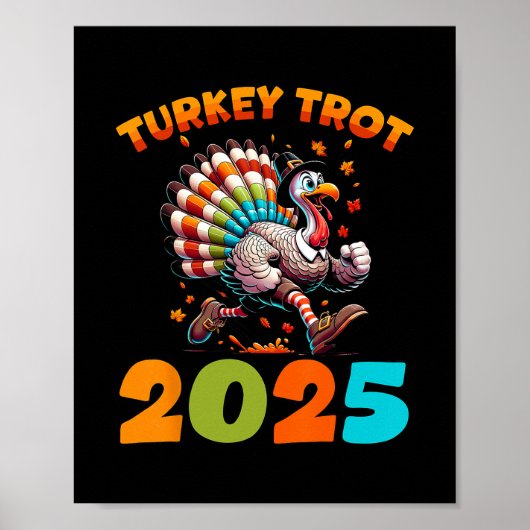 2025年感謝祭トルコのトロットラン ボーイズ用 ポスター (正面)
