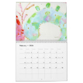 2025年抽象芸術カレンダー カレンダー (2月 2026)