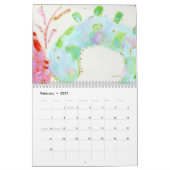 2025年抽象芸術カレンダー カレンダー (2月 2027)