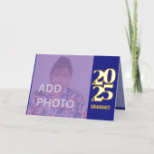 2025年招待状折り箔カード 箔シーズンカード (正面)