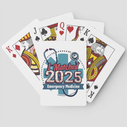 2025年救急医療にマッチ トランプ (裏面)