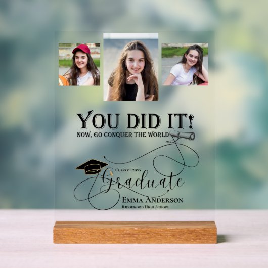 2025年数々の写真研究科発表 アクリルサイン (ニュートラル)