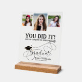 2025年数々の写真研究科発表 アクリルサイン (傾斜)