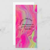 2025年文字カード付きJWピンクフォン壁紙 シーズンカード (正面/裏面)