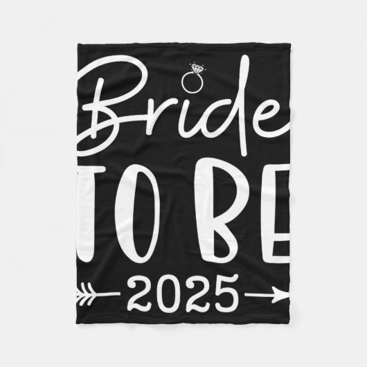 2025年新婦予定の花嫁  バチェロレッテパーティー  ブライズパーティー M フリースブランケット (正面)