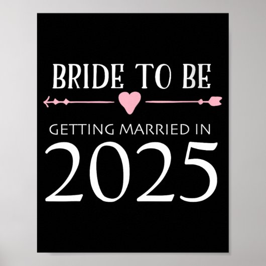 2025年新婦予定 結婚する 婚約 約束 ポスター (正面)