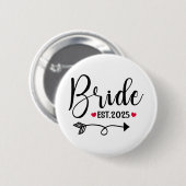 2025年新婦 ウェディング マッチング ミセス推定 2025年 結婚 缶バッジ (正面&裏面)