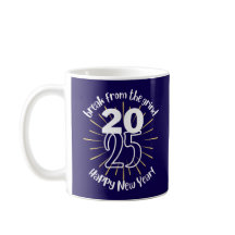 2025年新年あけましておめでとうございます コーヒーマグ