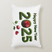 2025年新年おめでとう アクセントクッション (正面(垂直))