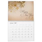 2025年新年おめでとう カレンダー (1月 2027)