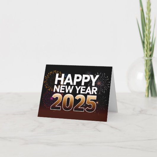 2025年新年おめでとう カード (正面)