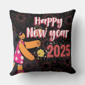 2025年新年おめでとう クッション (裏面)