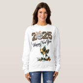 2025年新年おめでとう スウェットシャツ (正面フル)