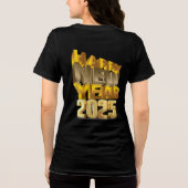 2025年新年おめでとう トライブレンドTシャツ (裏面)