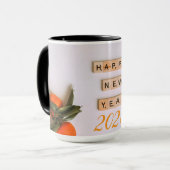 2025年新年おめでとう マグカップ (正面左)