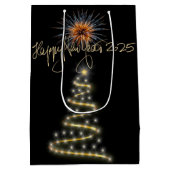 2025年新年おめでとう ミディアムペーパーバッグ (裏面)