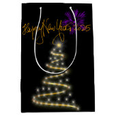 2025年新年おめでとう ミディアムペーパーバッグ (正面)