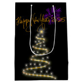 2025年新年おめでとう ミディアムペーパーバッグ (裏面)